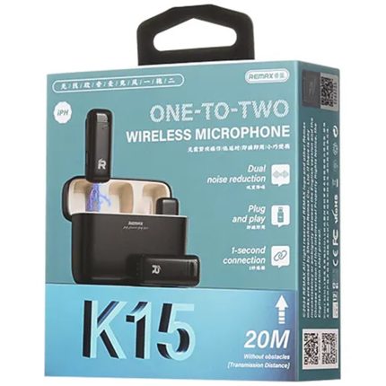 REMAX K15 Wireless radio microphone -Gizmo